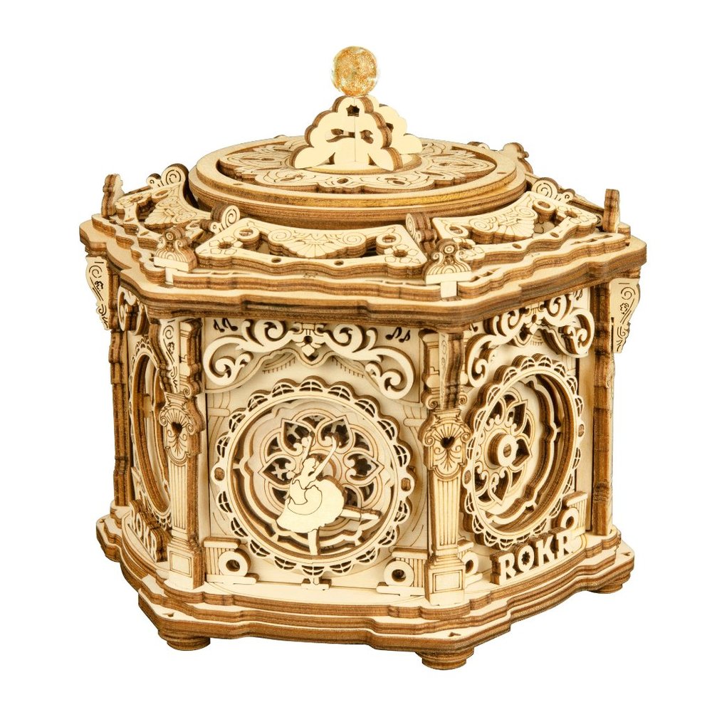 DIY Music Box AMK52 3D Wooden Puzzle